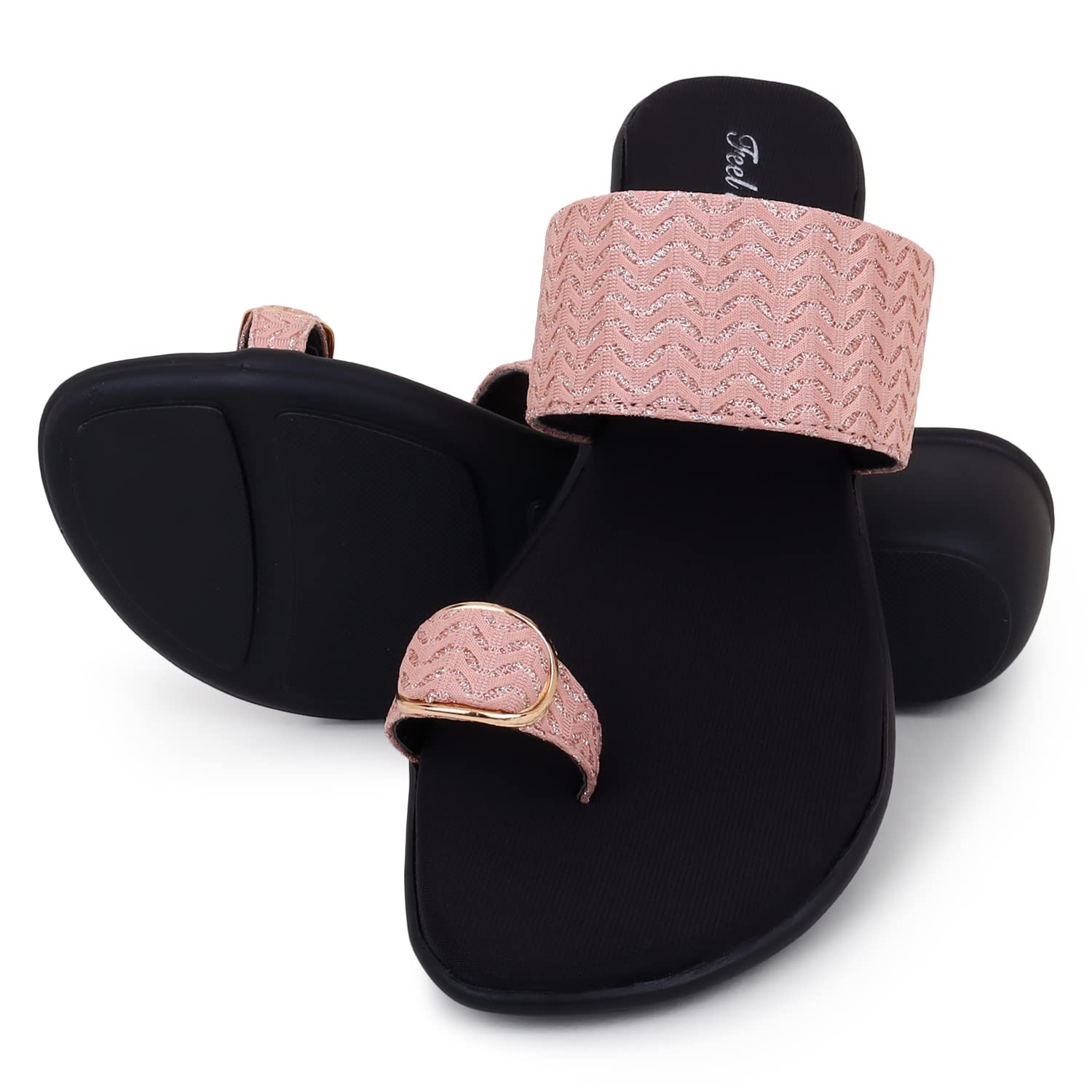 Feel it Womens Fashion, Soft & Comfortable Casual Sultan Wedges (A-1158) (B0BVW7B1TB) Amazon Price History, Amazon Price Tracker