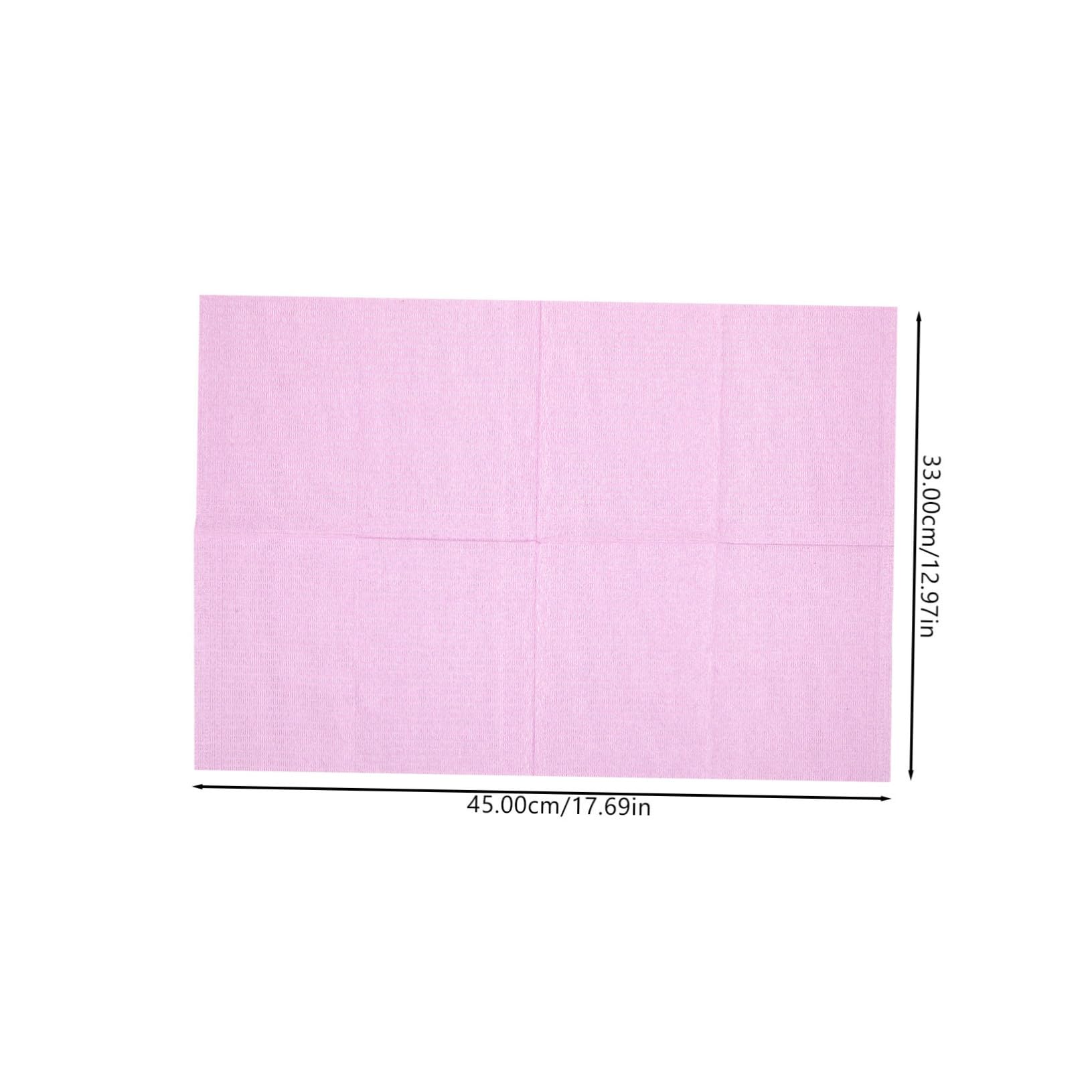 Hohopeti 125 feuilles Bavoirs Dentaires Jetables Tissu Non Tissé Lot de Pratiques et Barrières pour Usage Médical