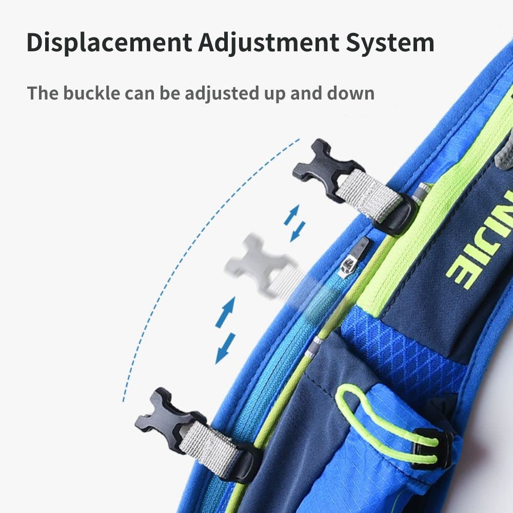 AONIJIE Lightweight Running Hydration Vest Backpack 5.5L Gray For Women And Men | Buy Now With - View #8