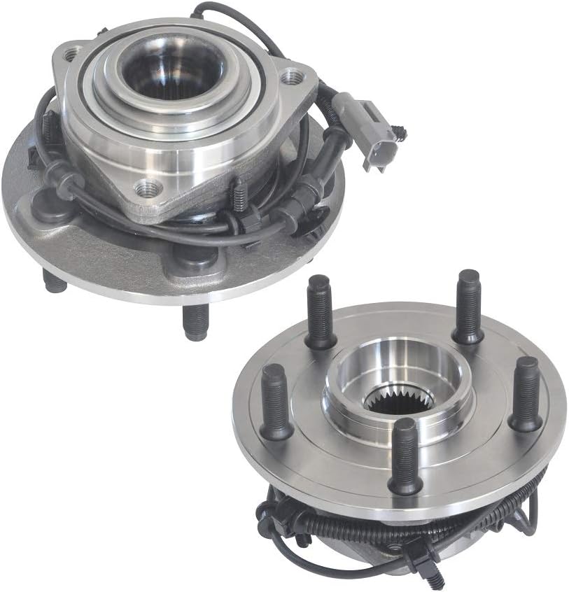 IRONTEK Front Wheel Hub and Bearing Assembly 513234 Compatible for Jeep 2006-2010 Commander/2005-2010 Grand Cherokee, W/ABS 5 Lugs Wheel Hub Assembly 2 PCS