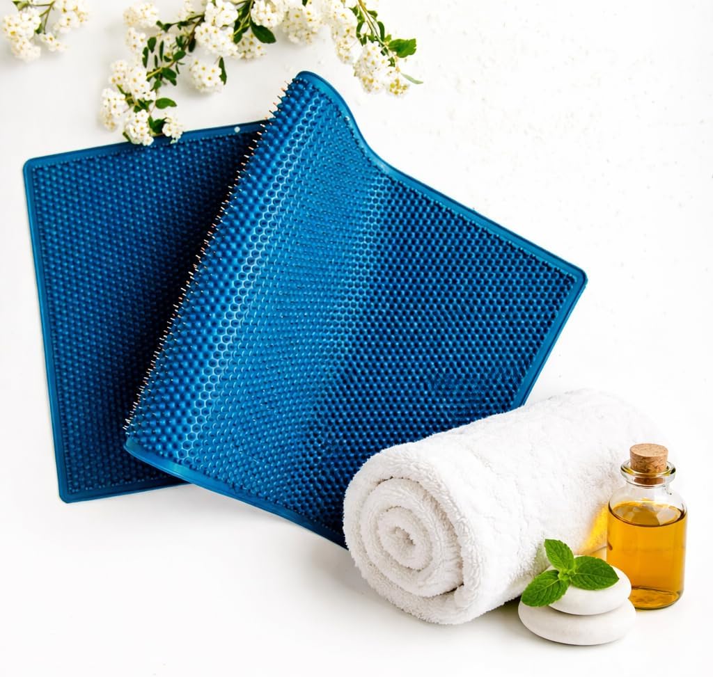 Lyapko Fakir mat, needle stimulation mat, needle massage mat from Dr Teppich Große Plusus 6.2 Ag, acupresum mat made of the highest quality materials, acupuncture mat, massage mat ideal for relaxing.