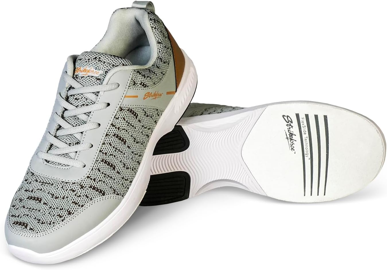 KR Strikeforce Flyer Mesh Lite Men's Athletic Bowling Shoe Come with #8 Slide Pad on Both Shoes for Right or Left Handed Bowlers
