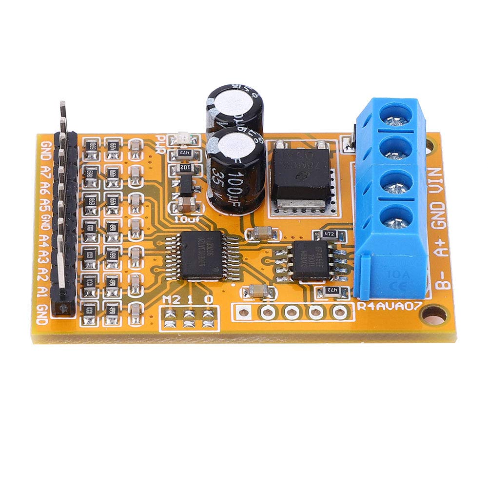 Colector Analógico 7 Canales Alta Precisión 1% ADC Modbus RTU Rango 0-5V/0-10V Compatibilidad con 247 Dispositivos Funciones 03/06 para Monitoreo Industrial y Automatización de Procesos