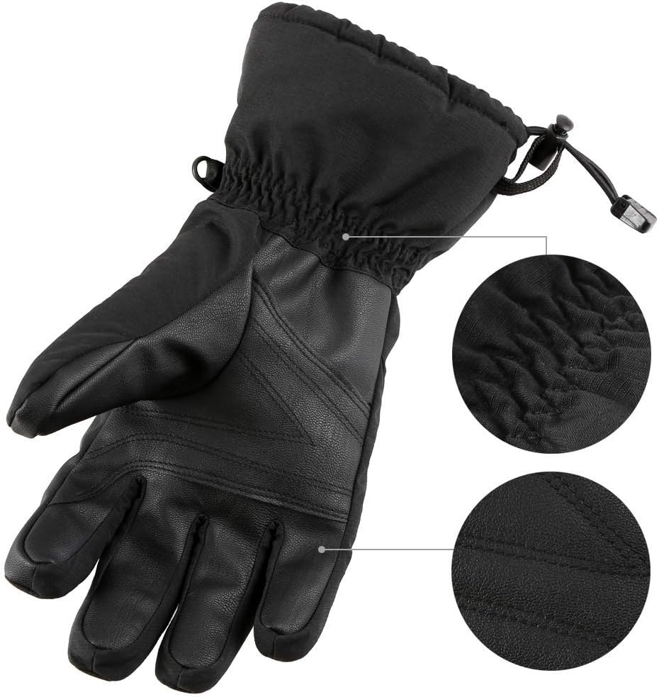 AKASO Waterproof Ski Gloves Winter Warm 3M Thinsulate Snow Gloves,High Breathable TPU Snowboard Gloves for Skiing, Snowboarding,Outdoor Sports, Gifts for Men and Women : Sports & Outdoors