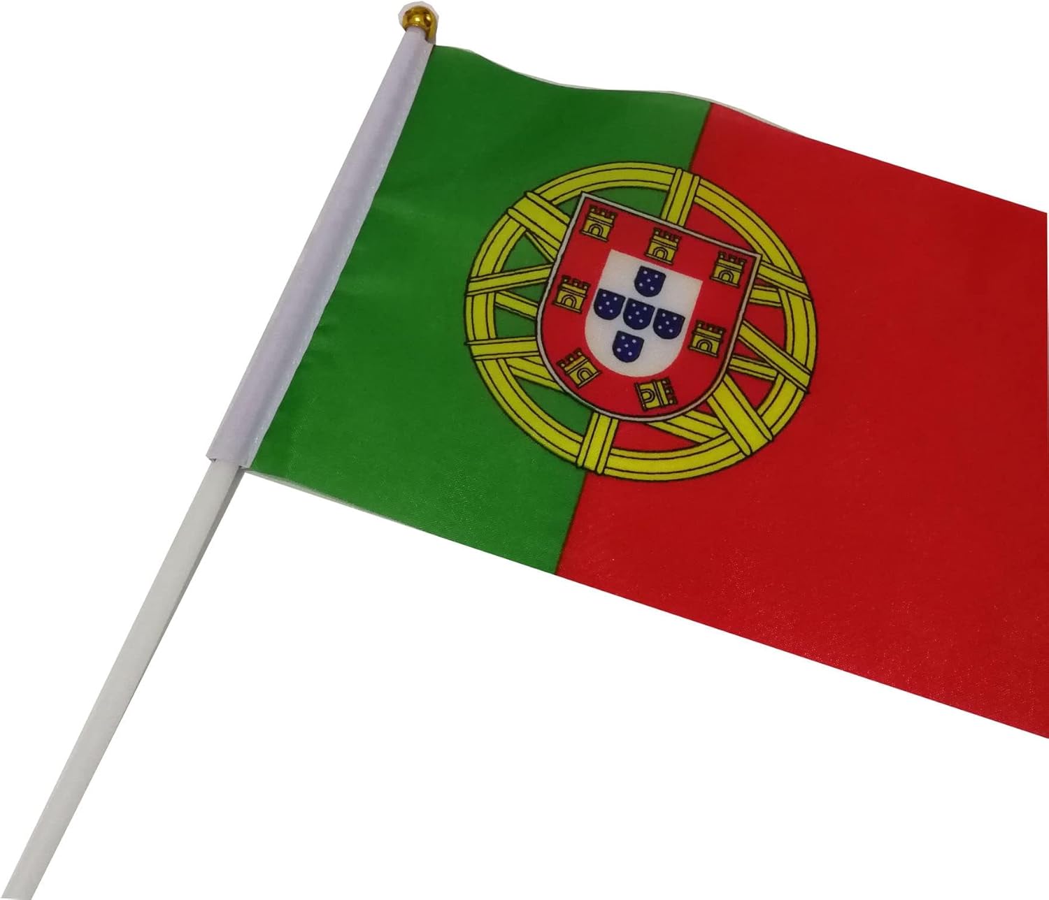 Portugál zászlók használat közben