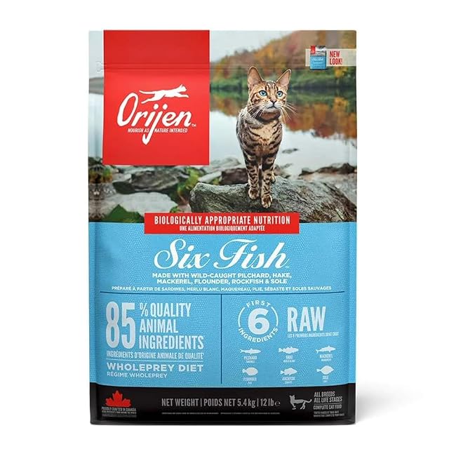 Orijen 6 Fish Comida para Gatos - 1800 gr