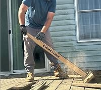 GreenTek Hardwood Floor Remover: Heavy-Duty Steel Demo Bar with Extra-Long Handle for Floors, Decks & Pallets