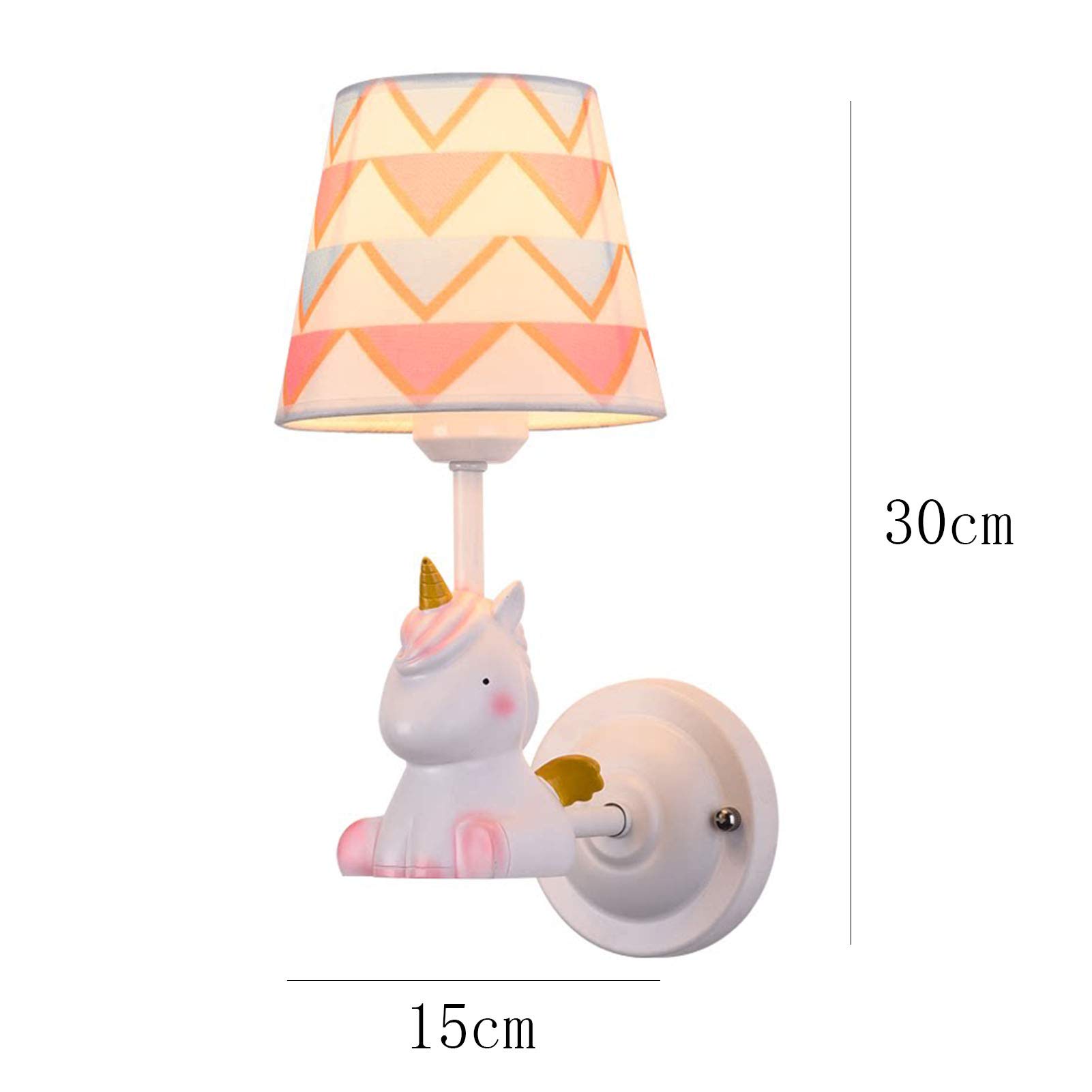 Lámpara de Pared Infantil de Estilo Europeo con Diseño de Dibujos Animados, Lámpara de Pared Sencilla con Diseño de Muñeca, Lámpara de Pared para Dormitorio, Lámpara de Pared Infantil con Diseño de An