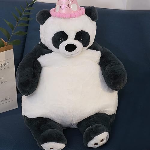 Miniatura 7 de Animales de peluche con peso de panda, 21.5" 5.2 libras, peluche de panda con peso grande, almohada de juguete de animal de peluche con peso,