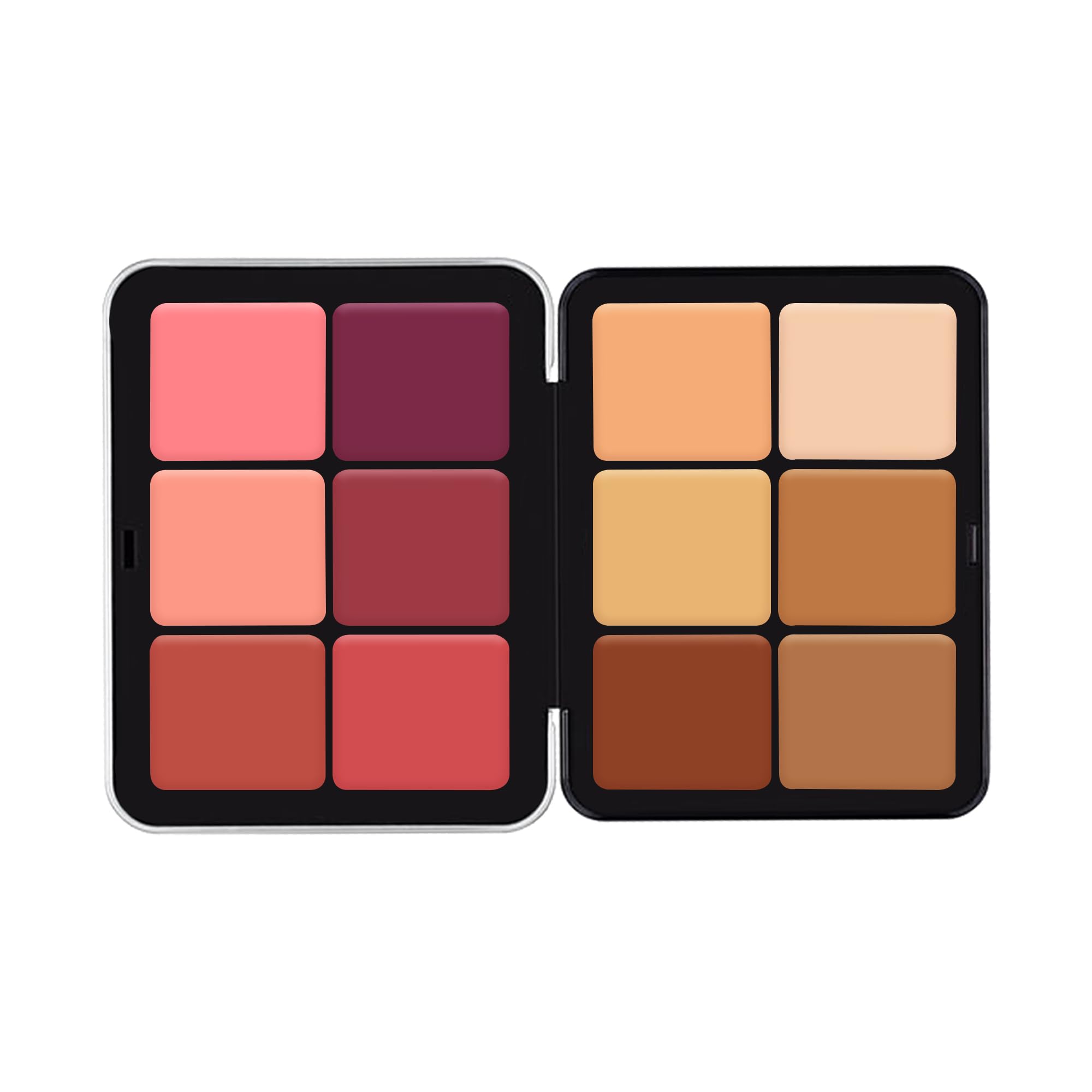 My Makeup Story | Palette Essentials Teint Face Essentials Palette | Blusher Cream to Sculpt and Highlight Cheeks.