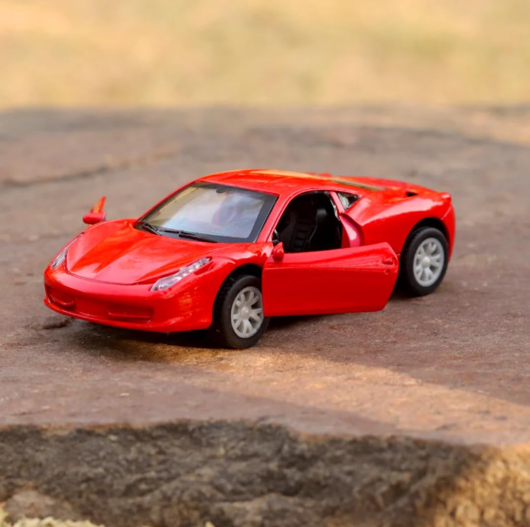 RUHANI Toy Metal Diecast Ferrari Car with Openable 2 Doors for Kids Boys and Girls (Red, Pack of: 1) (B0D9P5Q5MV) Amazon Price History, Amazon Price Tracker
