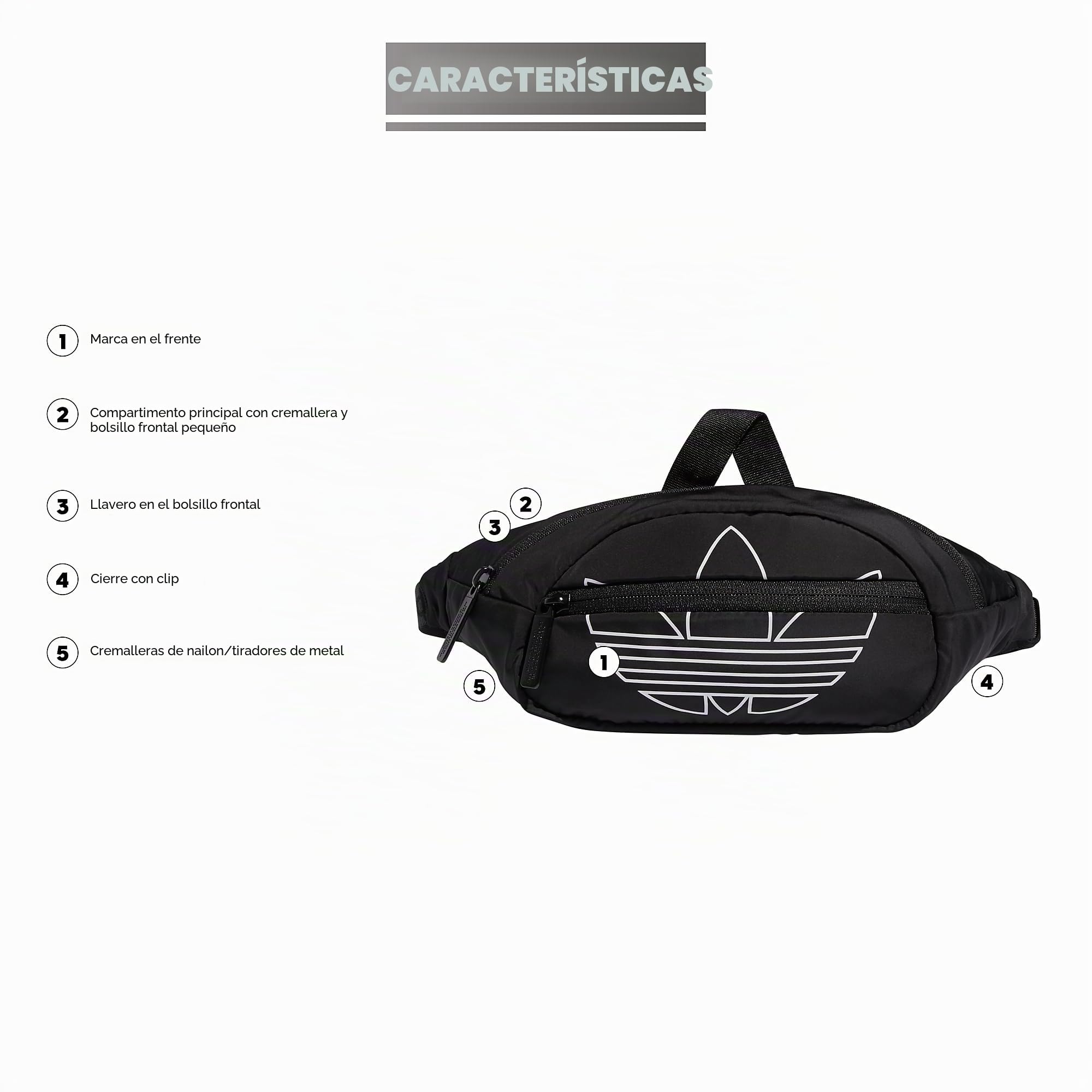 adidas Originals Originals National Waist Pack - Bolsa Unisex Adulto