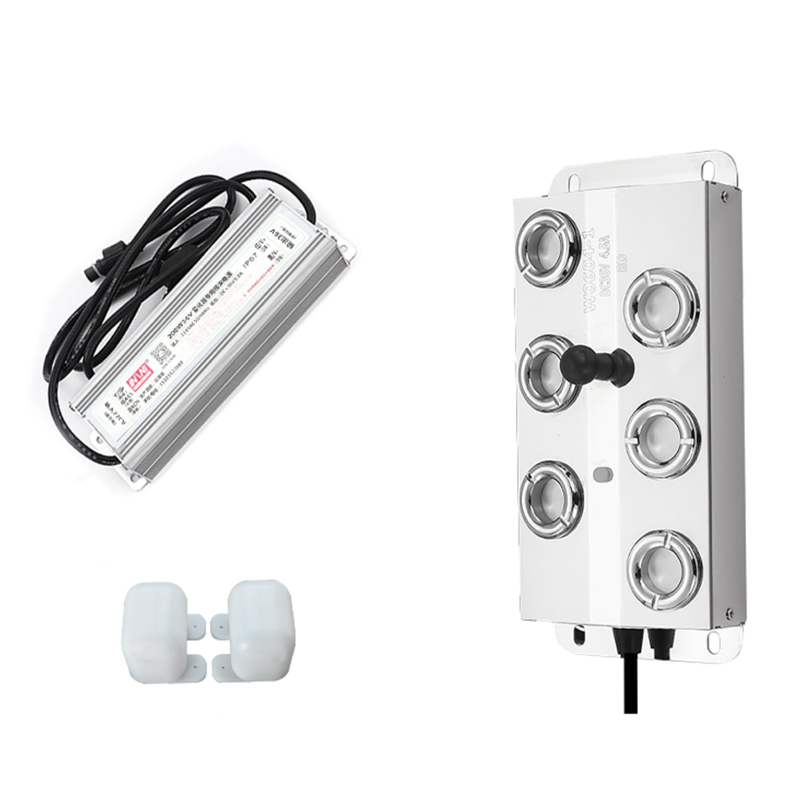 Nebulizador Ultrasónico, Nebulizador Impermeable, Humidificador con Flotador, Cabezal Atomizador Extraíble Y Sensor Capacitivo para Paisajismo, Jardines Y Piscinas