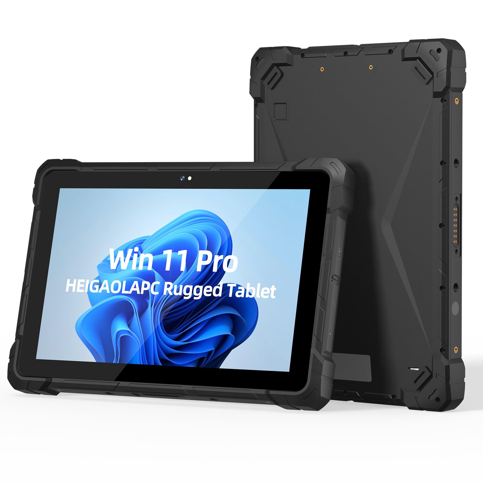 Tablet Rugged IP65, Intel N150 (3,6 GHz), 8GB RAM 128GB ROM, 10.1" HD Display, Windows 11 Pro, 8000mAh Batteria, USB 3.2, Type-C, RS232, WiFi, BT 4.2 per Cantiere Magazzino Campo