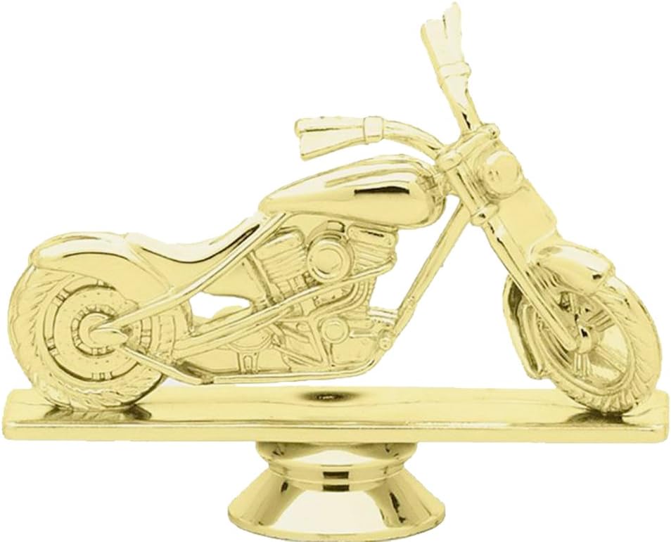 9.25" Red Motorcycle Chopper Deluxe Trophies - Custom Motorcycle Chopper Deluxe Trophy Awards Prime