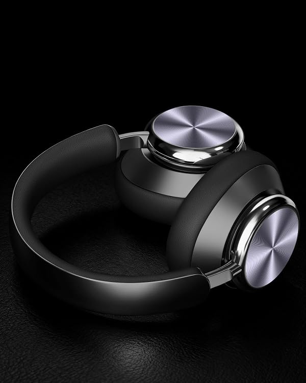 Wentronic Y03 Bluetooth Headphones Wireless Active Noise Cancelling Over Ear Headphones 48 Hours Playtime High Sound Quality 6 EQ Music Mode Headphones with Soft Ear Cushion - Grey by Wentronic - Used condition - Image 5