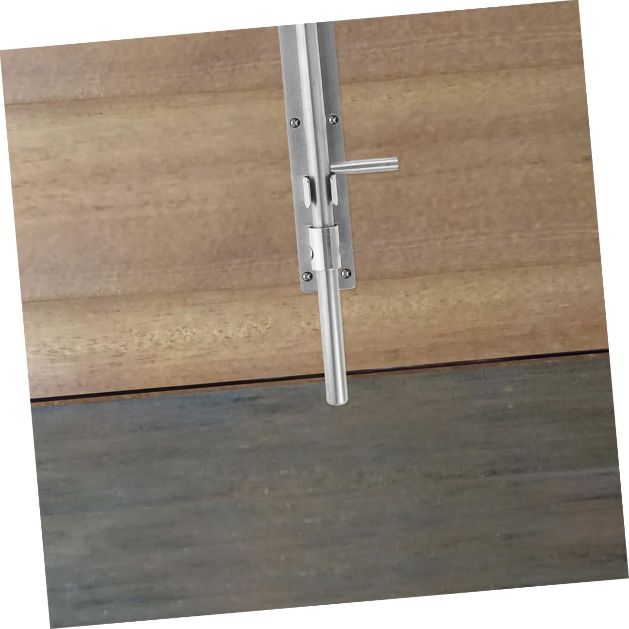 Baluue 2 pezzi Chiavistello in Acciaio Inossidabile Serratura Scorrevole Pesante per Porte Interne Sicurezza Rafforzata per Armadi Bagno e Camera da Letto Facile Installazione e