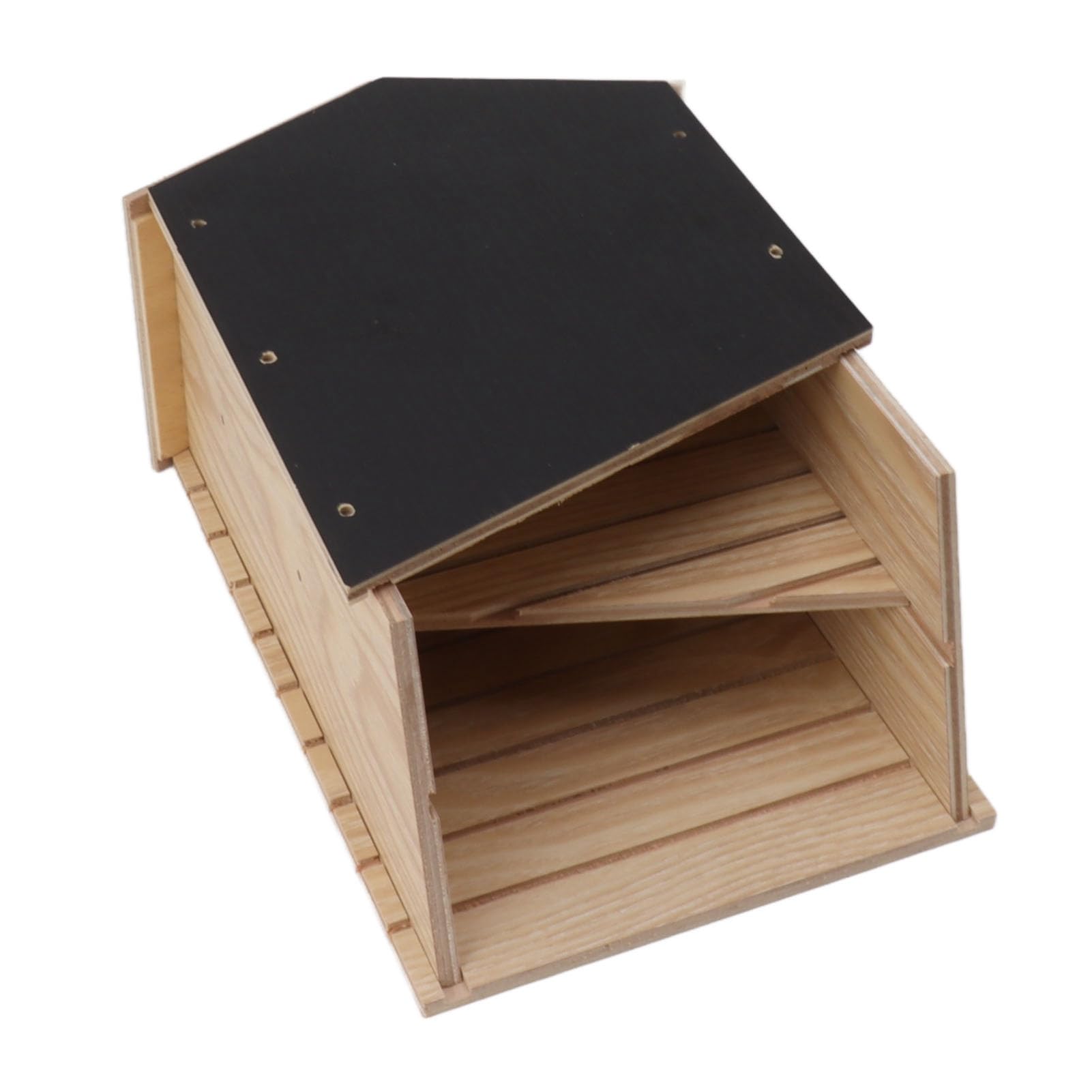 Kit de casas de murciélagos de madera para exteriores, doble cámara para exteriores, refugio de murciélagos, para jardín al aire libre, patio