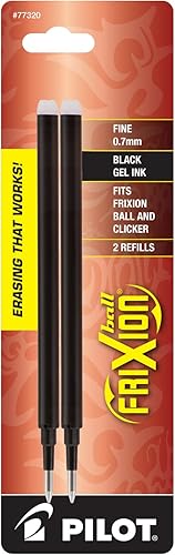 Miniatura 2 de Pilot FriXion, recarga para bolígrafo con tinta de gel, paquete de 3, Negro