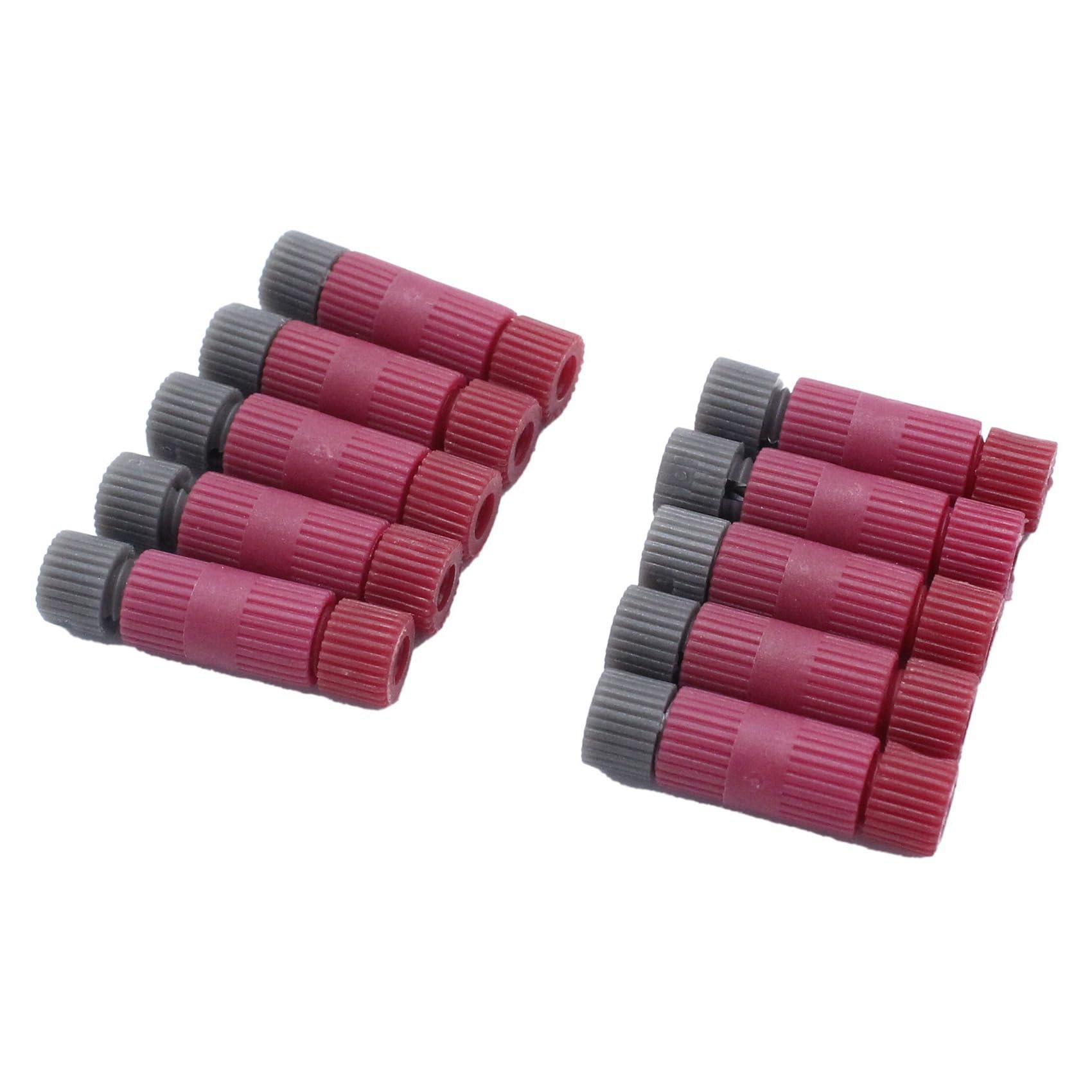 40X Connettore Rapido Rosso Grigio PTA-2022 Connettori Connettori Terminali per Cavi Elettrici
