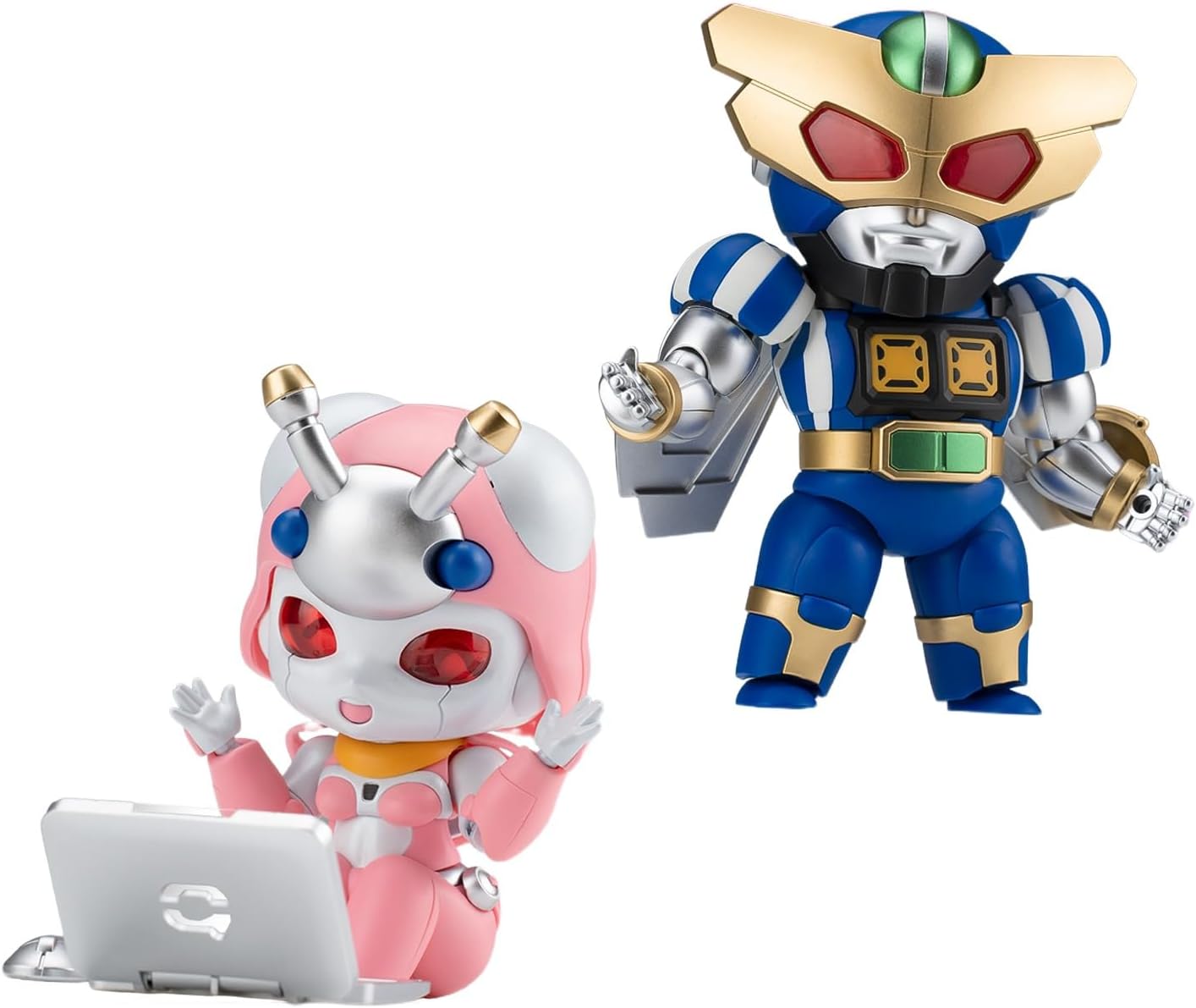 Orange Cat Industry Model Kits,Beetle Robot GEROTAN & Judgement Robot Captain TOMBORG Action Figure