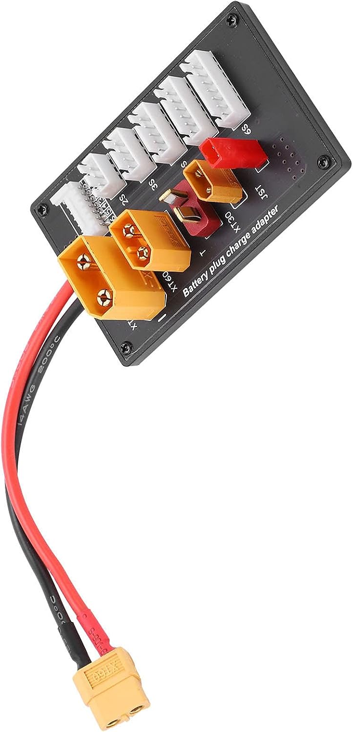 Parallel Charging Board Adapter for 2S–6S Batteries, Compatible with, and Other RC Drone & FPV Battery Brands