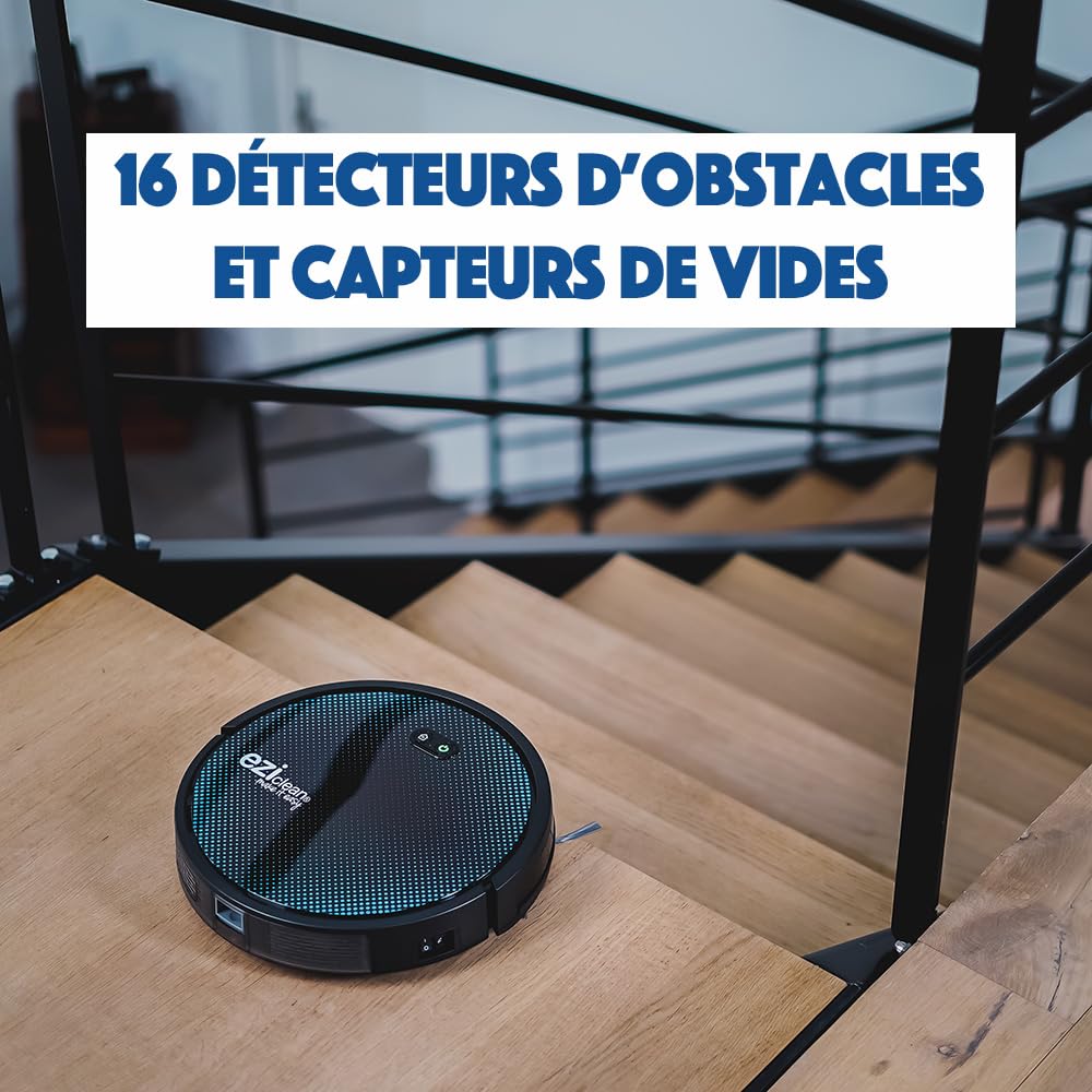 EZICLEAN Robot Aspirador Lavador Conectado Aqua Connect x550