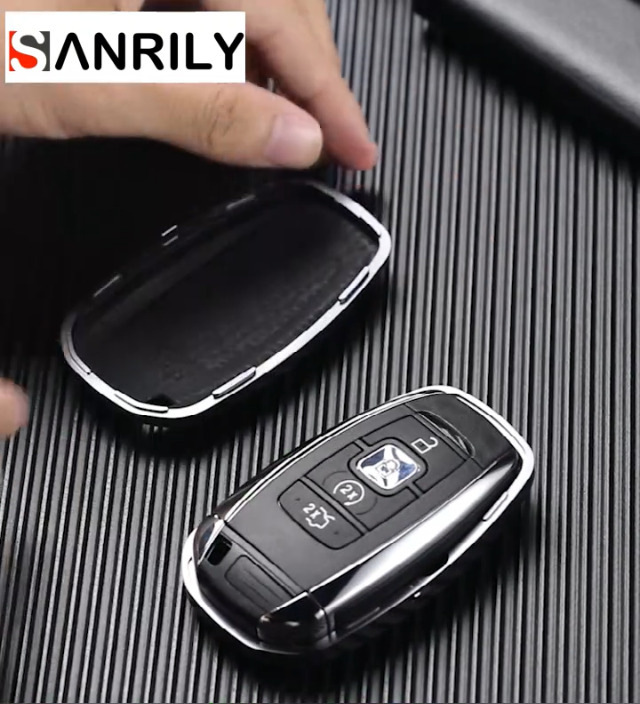 Amazon.com: SANRILY 4 Button Key Fob Cover for Lincoln Continental