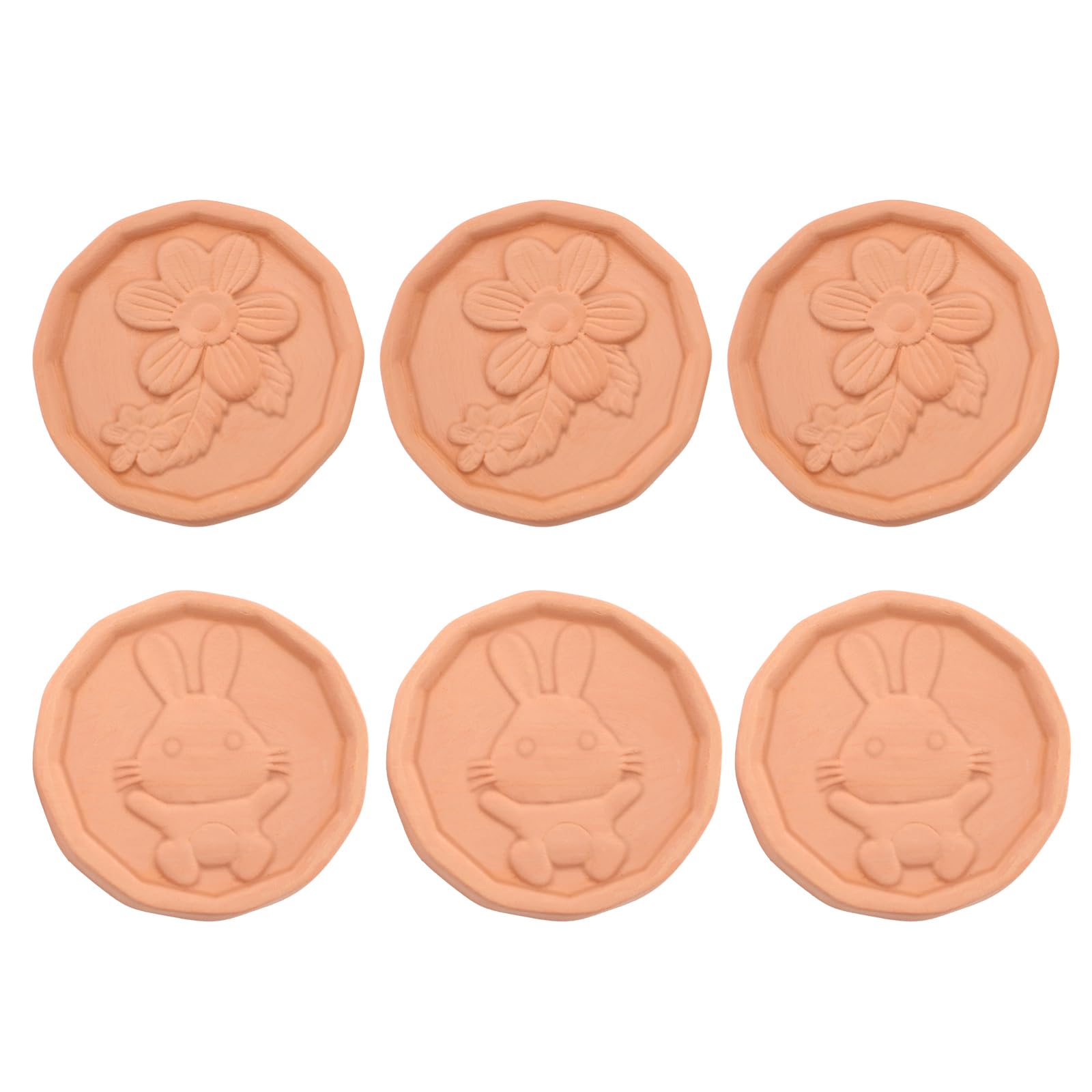 Sucre brun durci ? Pack de 6 disques terre cuite anti-dessèchement biscuits