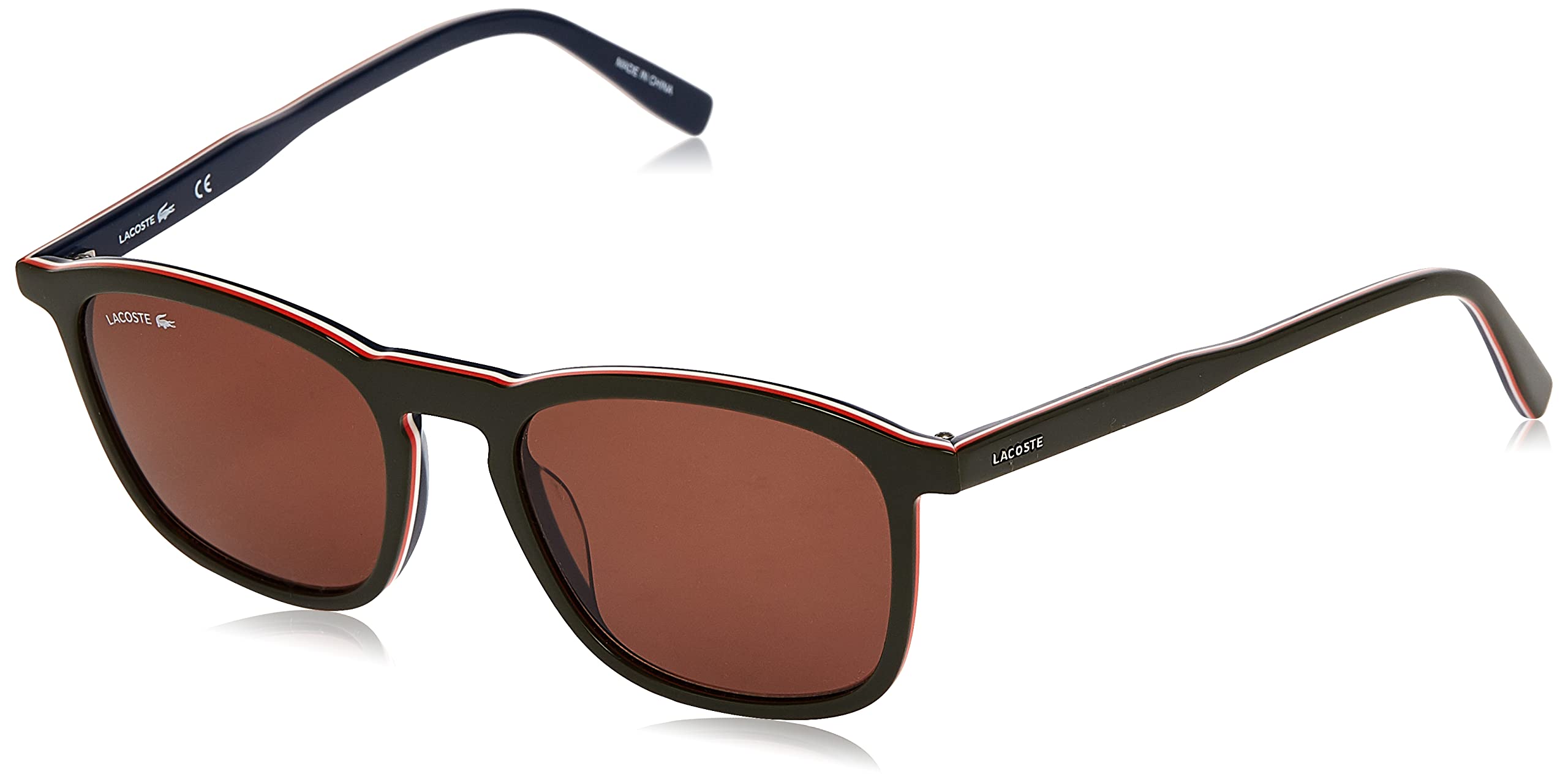 Lacoste unisex-adult L901s Rectangular Sunglasses