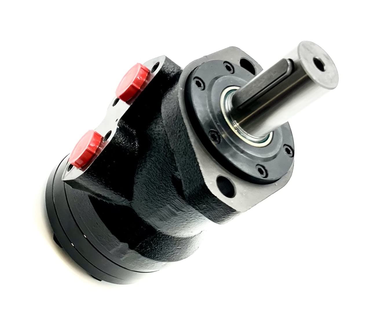 Hydraulikmotor 80,5 cc/rev 32 mm Parallelschaft, 2-Loch-Halterung, Hochdruckdichtung
