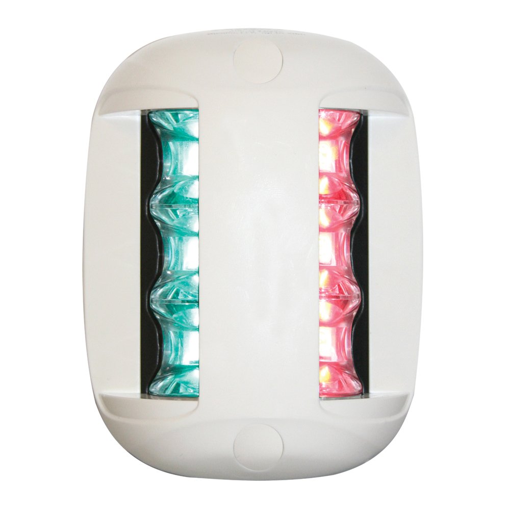 Lalizas FOS LED Bi-Color Light Side Mount with White Housing, 20