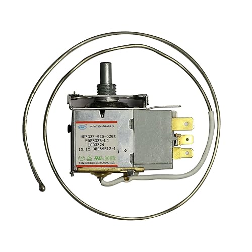 M-ini Termostato de nevera, Termostato universal para refrigerador, 3 pines WDFE33B-L1 Control de temperatura para Haier Ronshen Kelon W-hirlpool