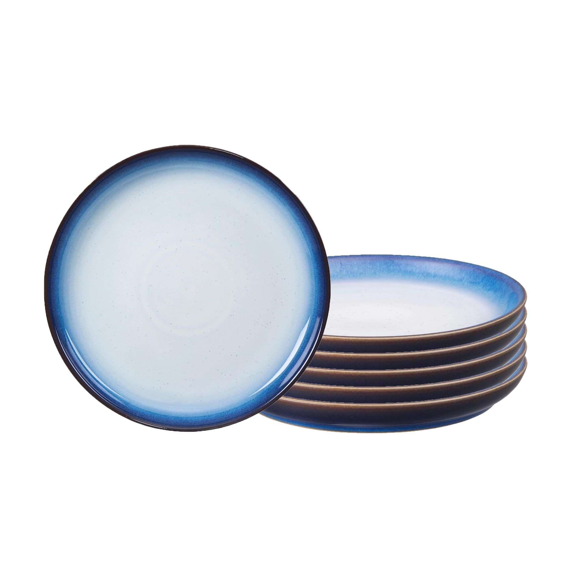 Amazon.com: Denby - Blue Haze Coupe Dinner Plates Set of 6