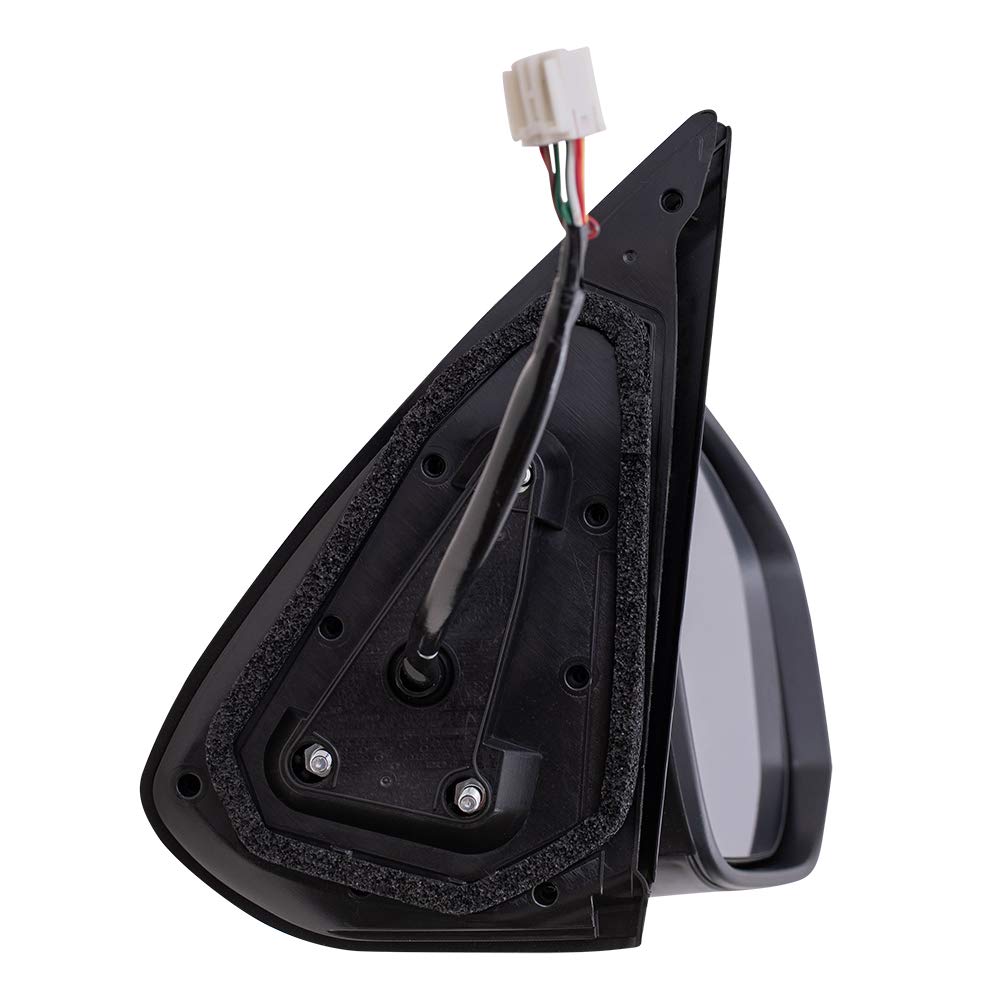 Spieg Passenger Side Mirror For Toyota Tacoma (2016-2023) - Power Heated, Turn Signal, Chrome Cover, 7-Pin