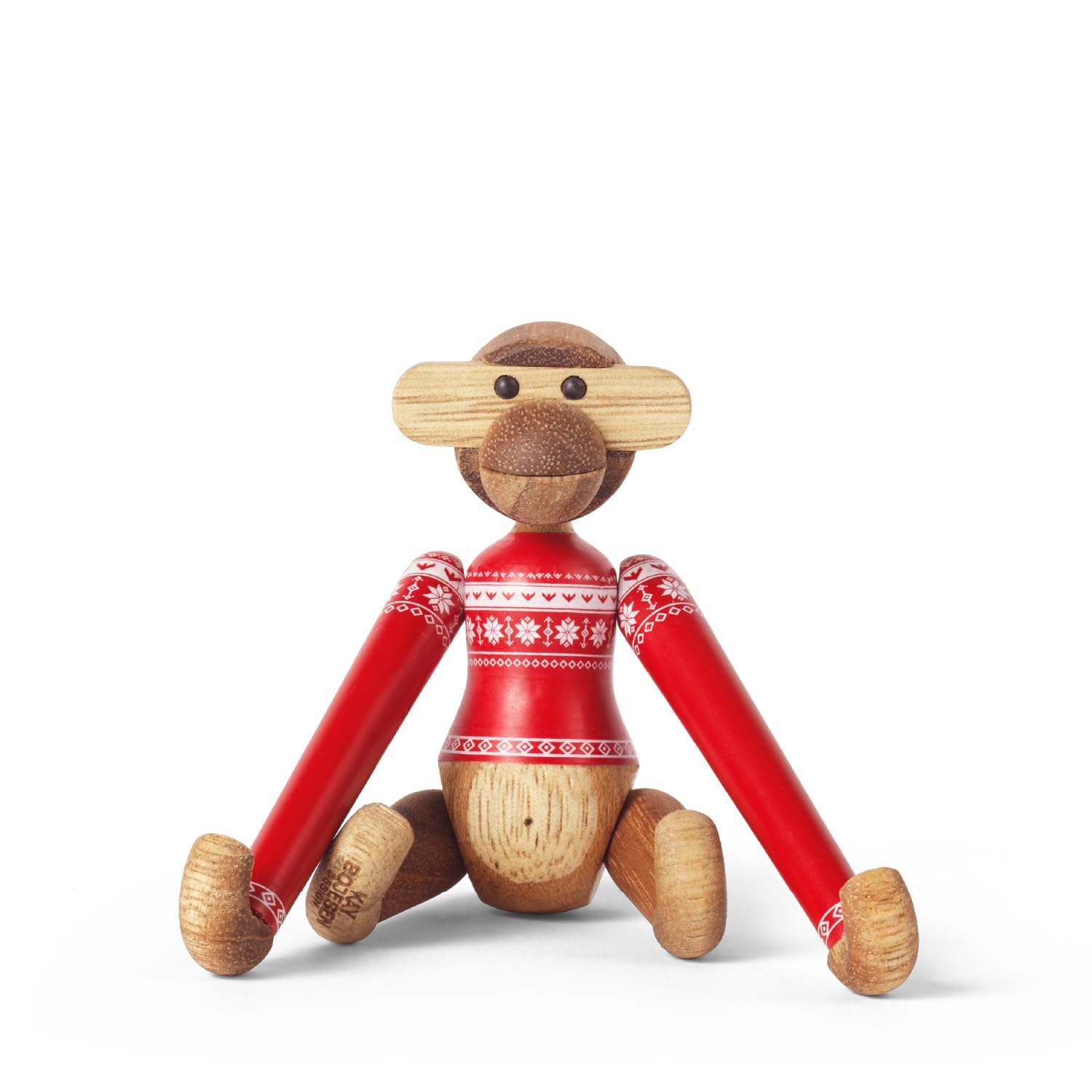 Singe Mini Kay Bojesen Pull de Noël 2024 ravivez votre décoration de fêtes