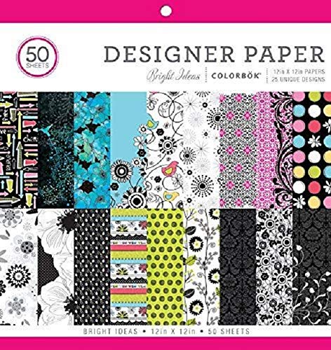 Design Paper Mad for Plaid de 30,5 cm (o estilo pode variar), ideias brilhantes, 30,48 cm x 30,48 cm