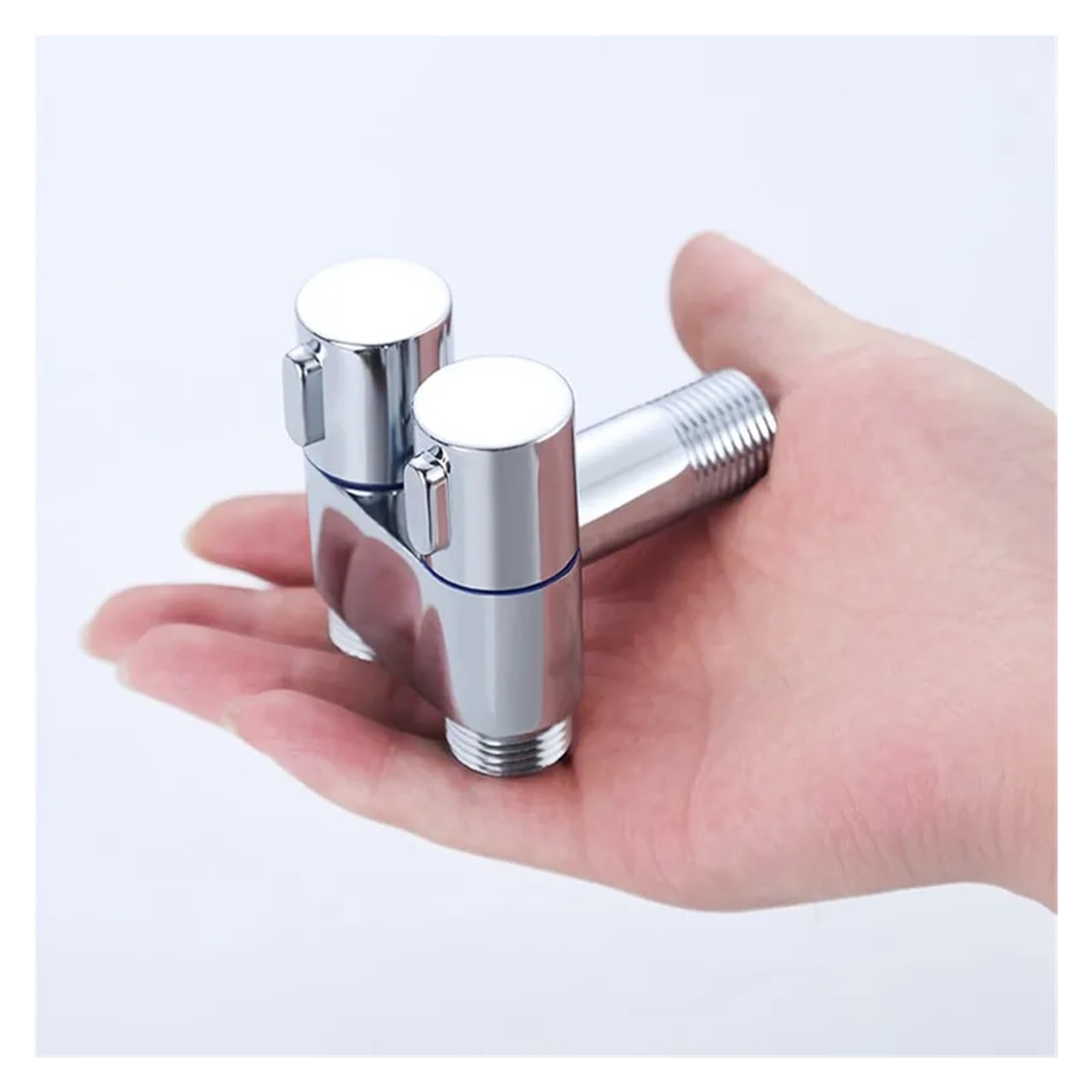 Edelstahl Bidet 3 Wege Wasserumleitungs Winkelventi Produktbild-Vorschau 2