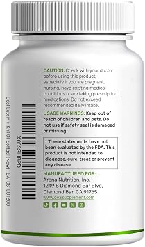 Lutein and Zeaxanthin Supplements, 40mg Per Serving, 300 Softgels Plus Astaxanthin, Omega-3s, Phospholipids Non-GMO