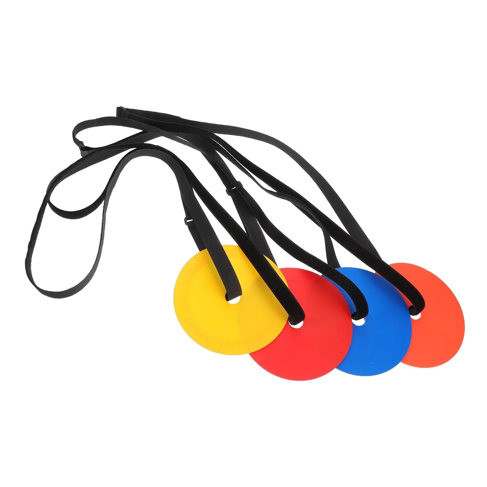 Set di 4 dischi bersaglio for tiro a segno da calcio, attrezzatura for allenamento , ausili for abilità, reti for bersagli e pratica Dischi bersaglio per porte di calcio