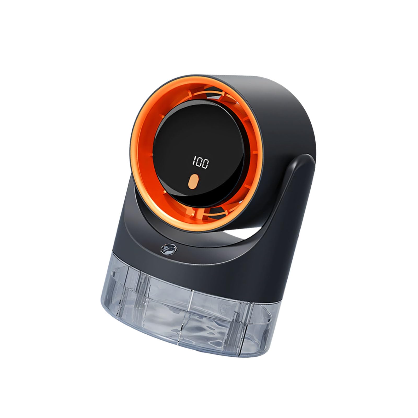Ventilateur brumisateur à lévitation : air frais et humidification par écran LED