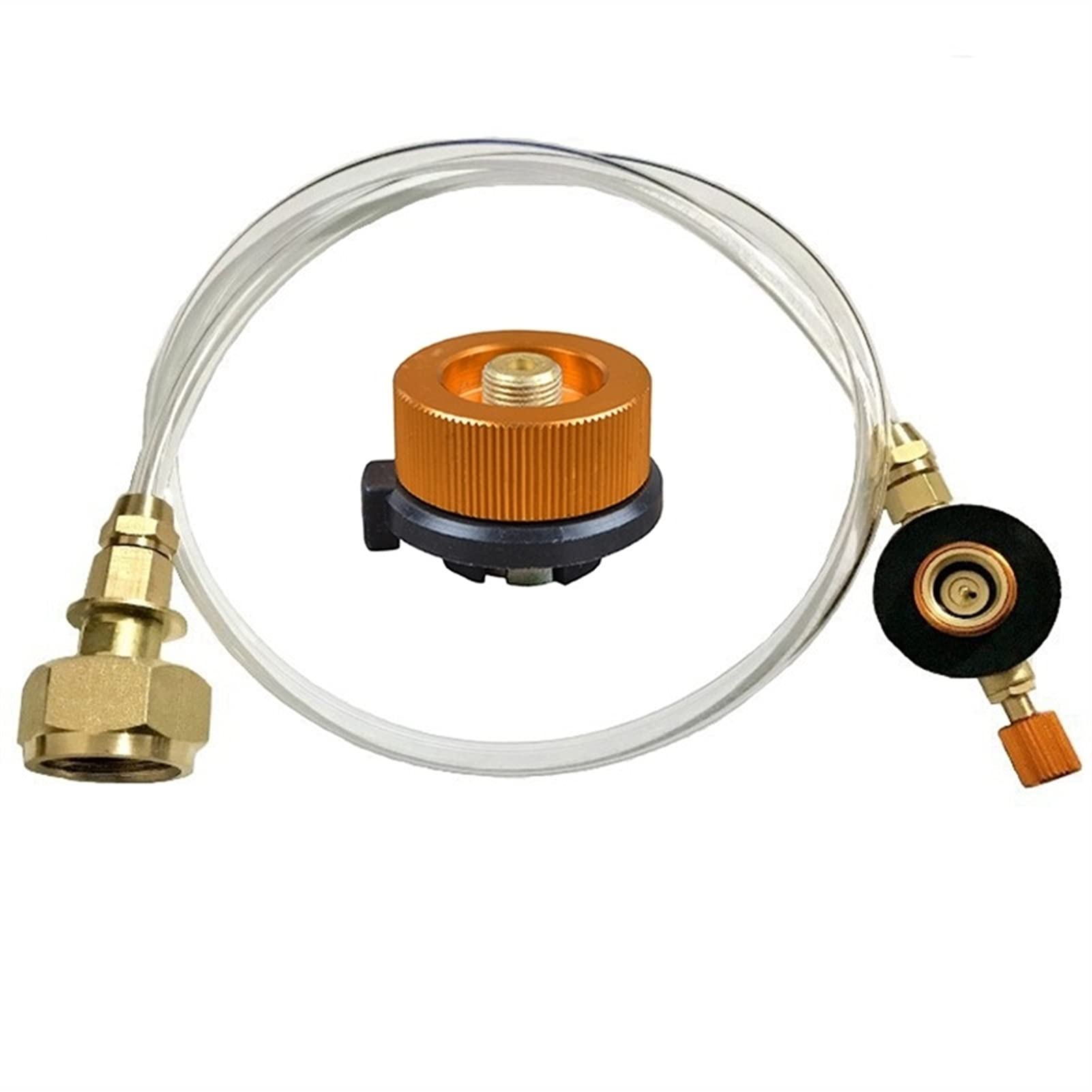 Adaptateur recharge propane pour poêle camping gaz extérieur coupleur bouteille gpl