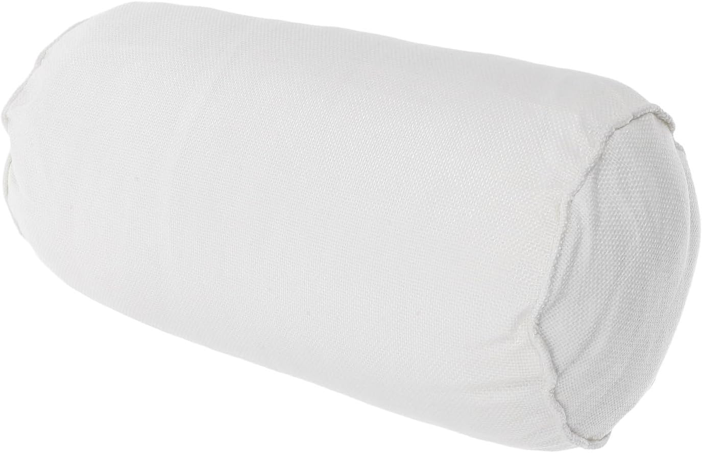 DECHOUS Cylinder Lumbar Pillow 15x40cm Neck and Back Support Pillow with Removable Cover for Office and Bed Use, Polyester Fiber and Pearl Cotton Filling for Comfort and Durability