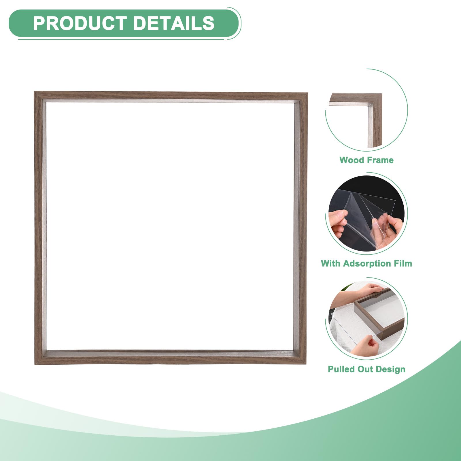 M METERXITY 1-Pack Dried Flower Frame - Image 2