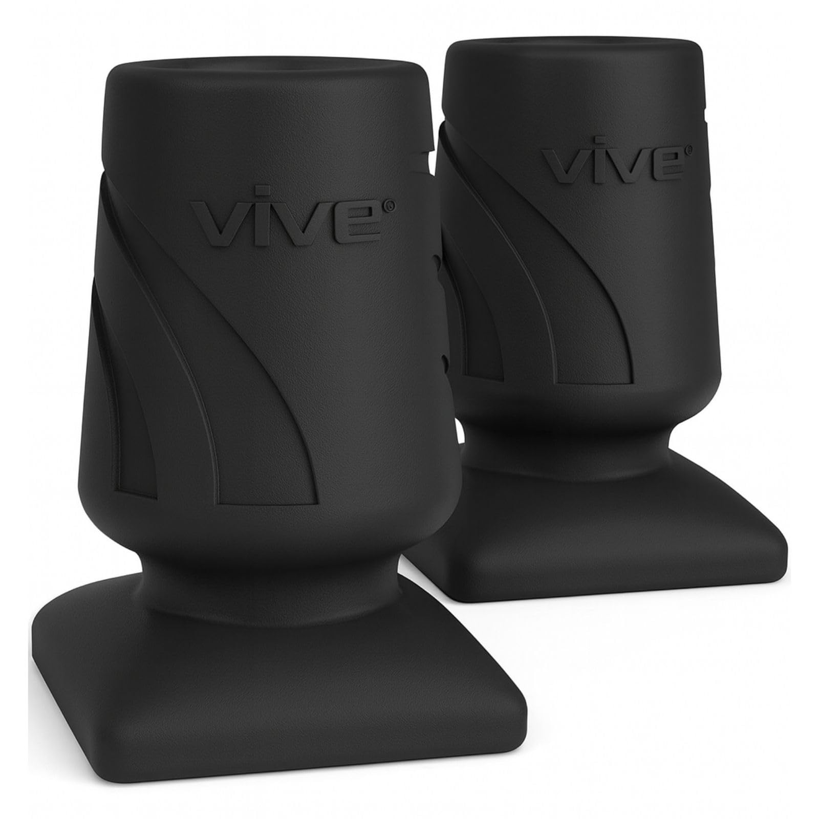 Amazon.com: Vive Cane Tips - Rubber, Heavy Duty Replacement Attachment Feet  (2 PCS) - 3/4 Inch Walking Stick Parts for Women, Men