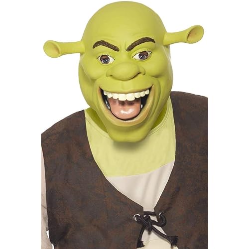 Smiffy's Men's Shrek Latex Mask