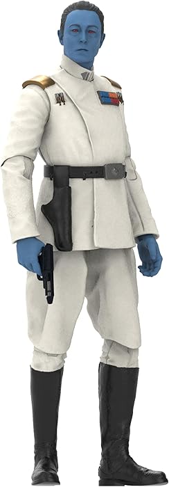 Hasbro G0021 Star Wars The Black Series—Grand Admiral Mitth'raw'nuruodo(core name Thrawn)(Star Wars : Ahsoka Tano)