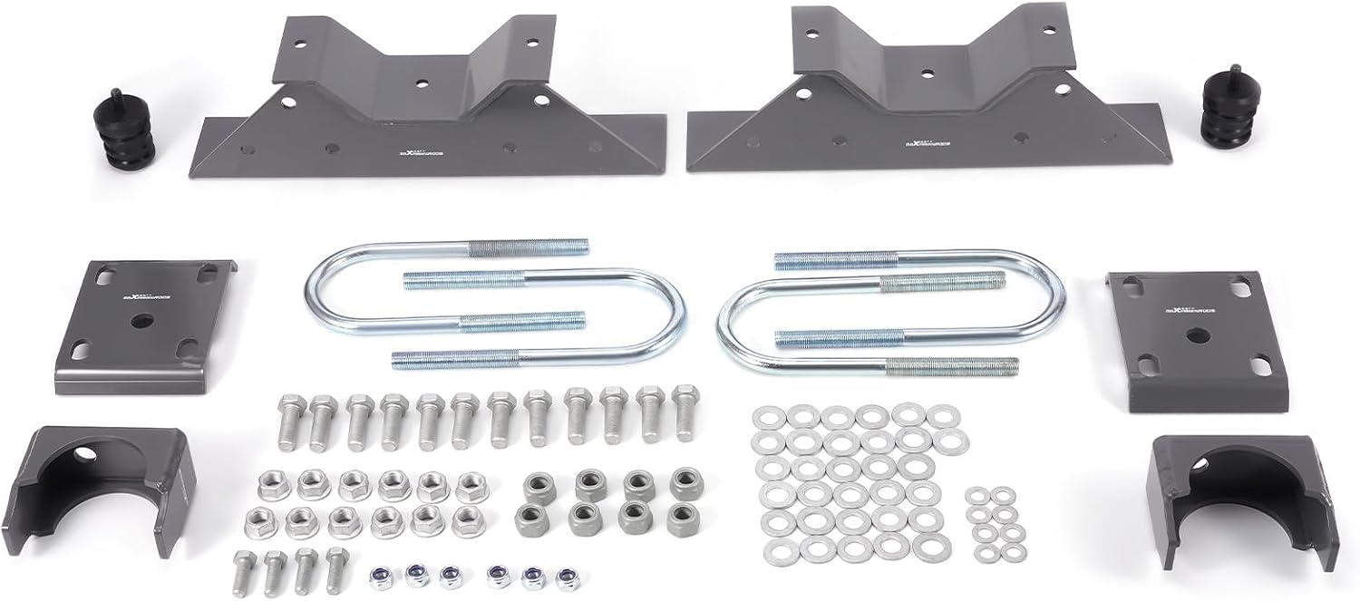 maXpeedingrods 6" Rear Flip Kit and C-Notch for Chevy/GMC C10 1973-1987, Drop Lowering Kit
