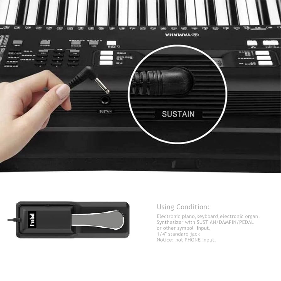 Amazon | Imelod デジタル ピアノとキーボード サステイン