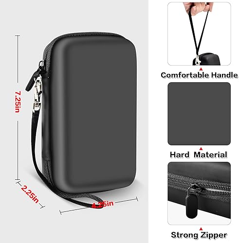 Miniatura 5 de Funda compatible con Polaroid Hi-Print/2ª generación Bluetooth conectada con impresora de fotos de bolsillo de 2 x 3 pulgadas, bolsa de viaje para